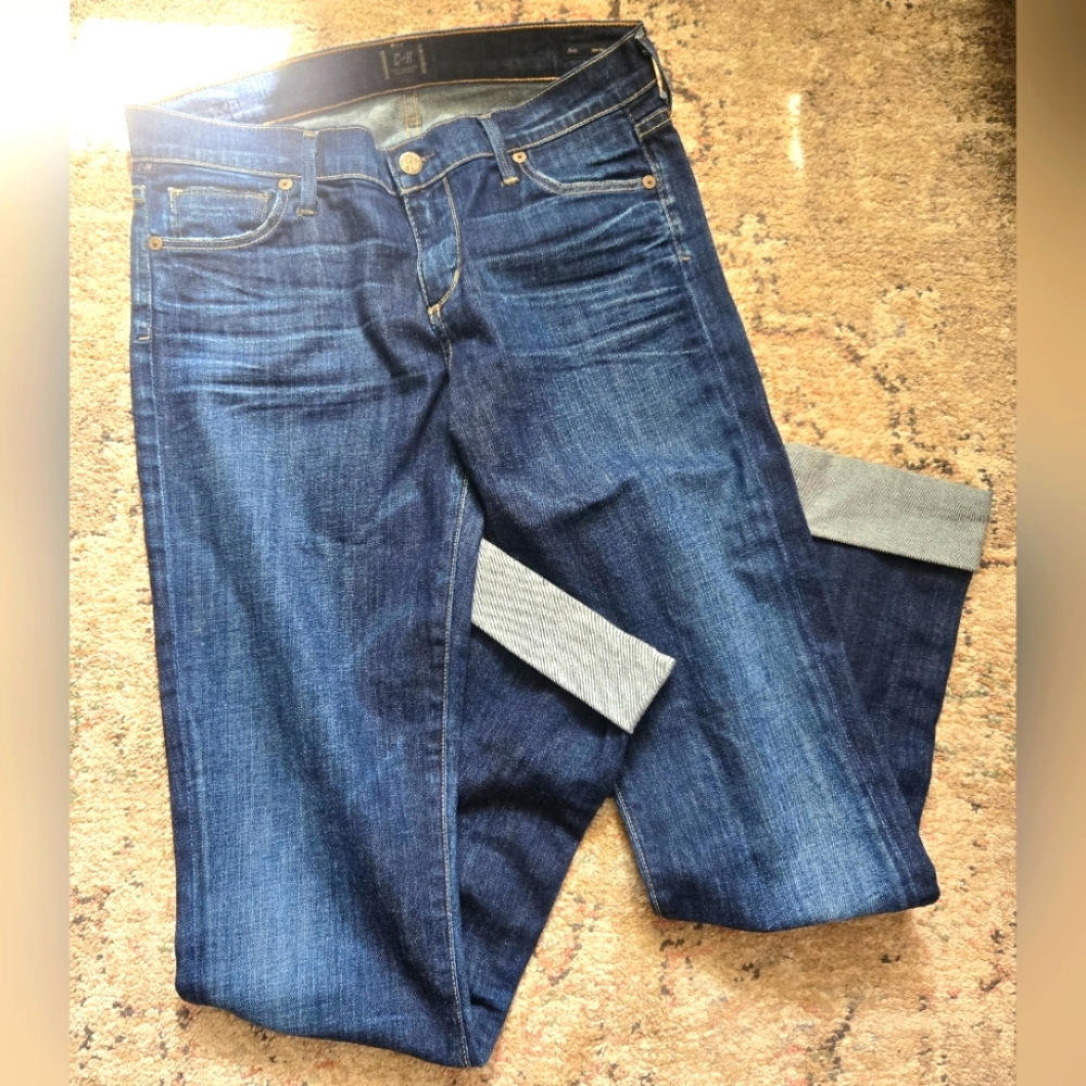Citizens of Humanity Ava Low Rise Straight Leg Jeans